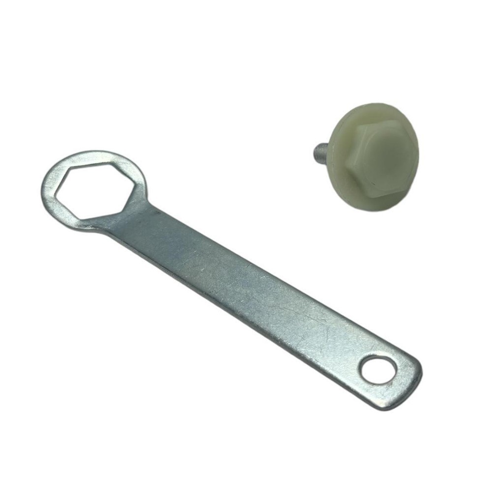 Kit Parafuso e Chave P/ Cortador de Gramas Black+decker Gr3800 Original