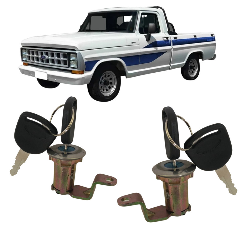 Par Cilindro Miolo Porta Dianteira F1000 E F4000 1972 A 1991 em Oferta na Shopee