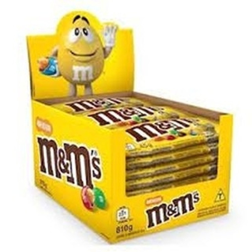 Chocolate M&m's Amendoim 18 unidades 45g - Food & Beverages