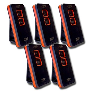 kit 5 Controle motor PPA Zap 2 em 1 universal 433mhz portão em Oferta na Shopee