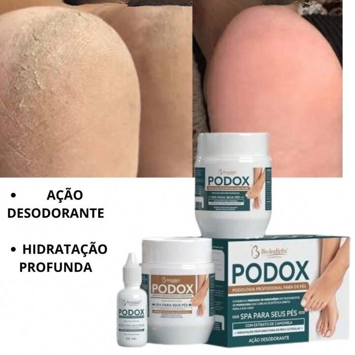 Kit Podox Podologia Tratamento Spa Para os Pés (3 Produtos) - Bio Instinto