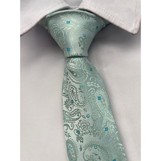 Gravata Semi Slim Kashmir Verde Claro - 1200 Fios em Oferta na Shopee