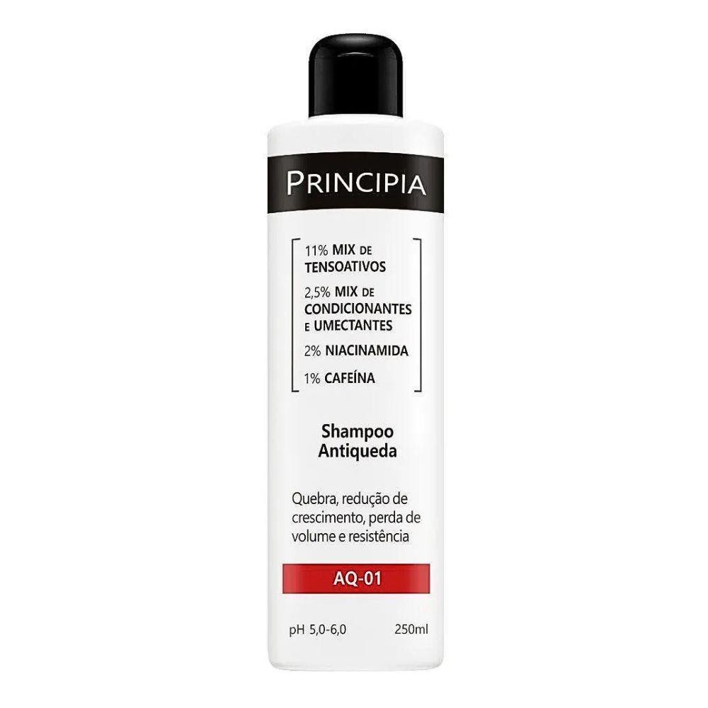 SHAMPOO ANTIQUEDA 2% NIACINAMIDA + 1% CAFEINA PRINCIPIA SKIN COM 250ML - Beauty