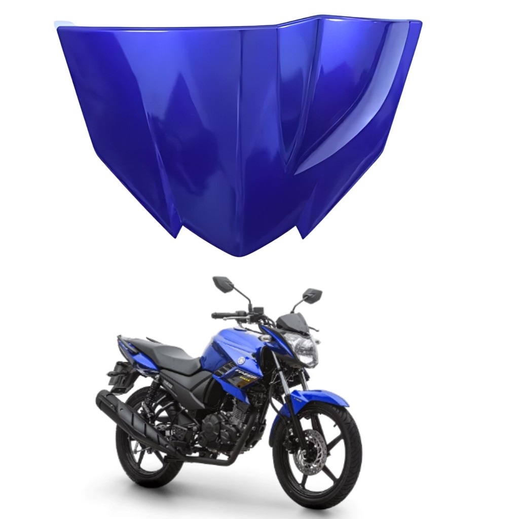 CARENAGEM PAINEL SUPERIOR FRONTAL FAZER 150 AZUL 2016 2017 2018 2020 2021 2022 PARAMOTOS YAMAHA