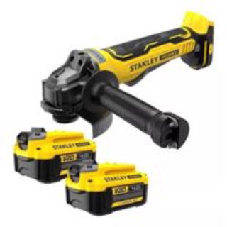 Lixadeira Esmerilhadeira Angular Sbg700 STANLEY + 2 Baterias 4ah em Oferta na Shopee