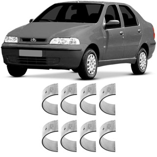Bronzina Casquilho Biela STD Fiat Palio Siena Uno 84 a 2004 Metal Leve SBB407 em Oferta na Shopee