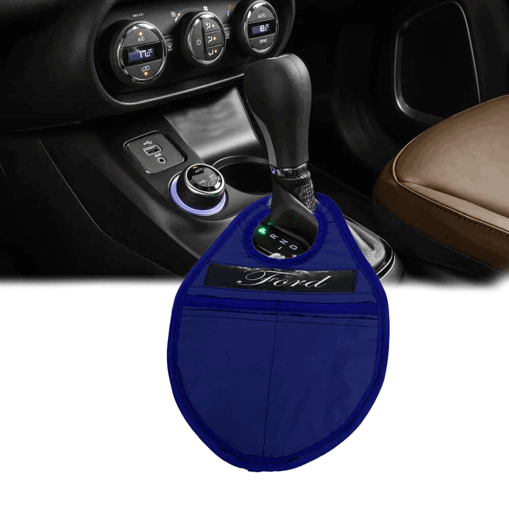 LIXO LIXINHO LIXEIRA PORTA TRECOS CAMBIO DE CARRO 3 BOLSOS MATERIAL IMPERMEAVEL LAVAVEL ESPUMADO NA COR AZUL PARA CARRO VEICULOS FORD FIESTA KA RANGER COURRIER F250 F150 F1000 ESCORT CORCEL DEL REY PAMPA