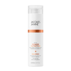 Shampoo Cabelos Ressecados Sem Sal Power Nutrition Jacques Janine 240ml