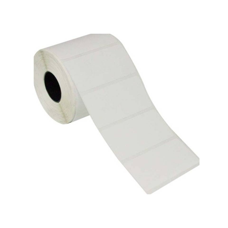 Etiqueta Couche Adesiva 100x60 (mm) 10x6 Cm Branca Cor Branco