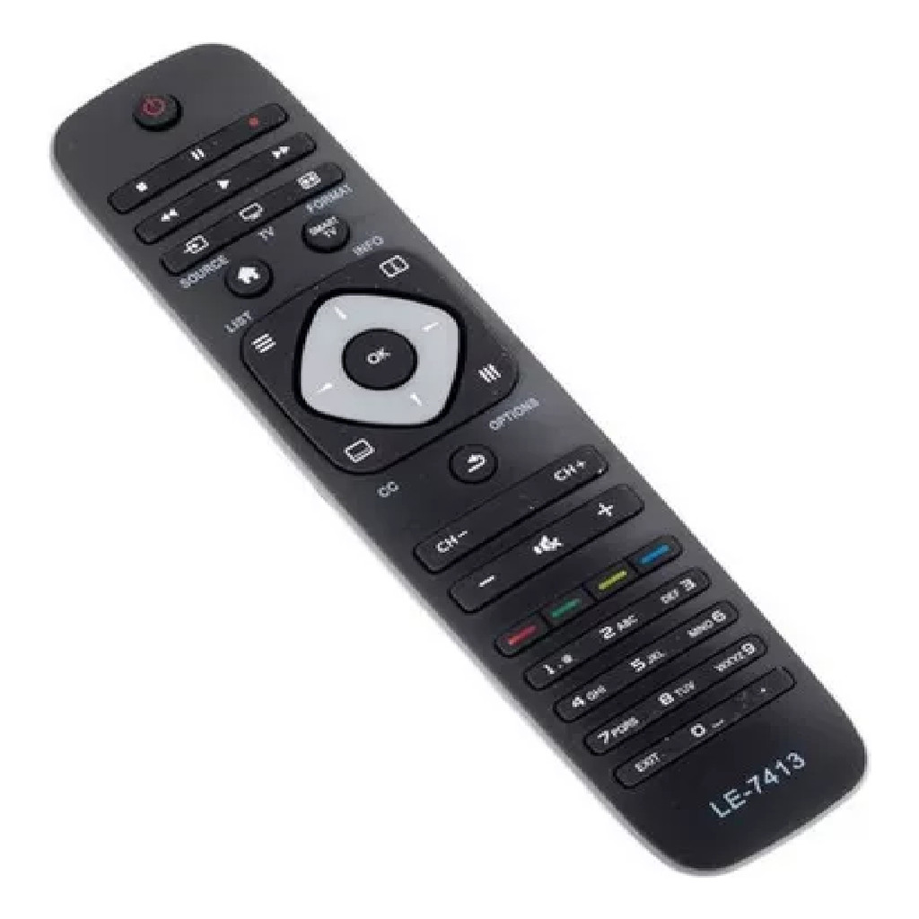 Controle Remoto Para Tv Smart Philips Le-7413