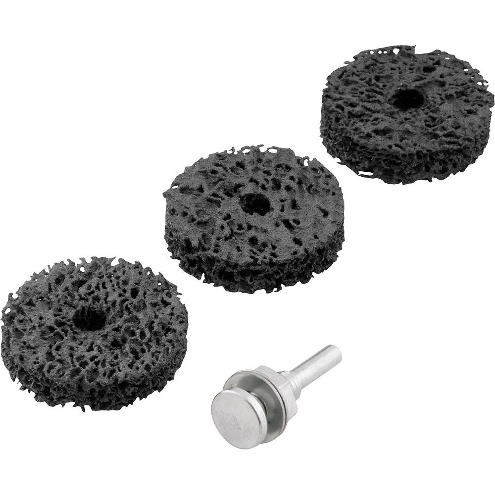 Jogo Esponja Abrasiva 50mm Haste 1/4  Médio Para Furadeira 4 em Oferta na Shopee