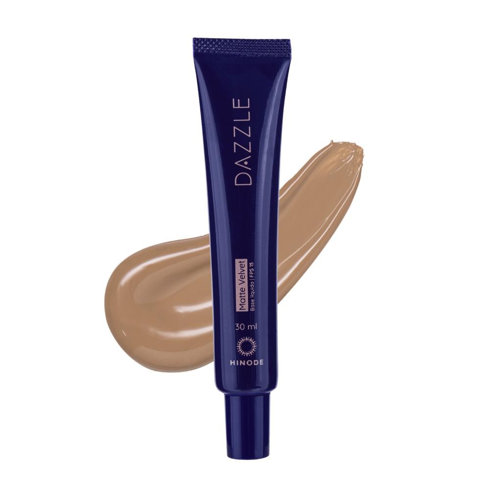 Base Líquida Matte Velvet Ultra HD Dazzle 30ml Médio 1 Hinode - Beauty