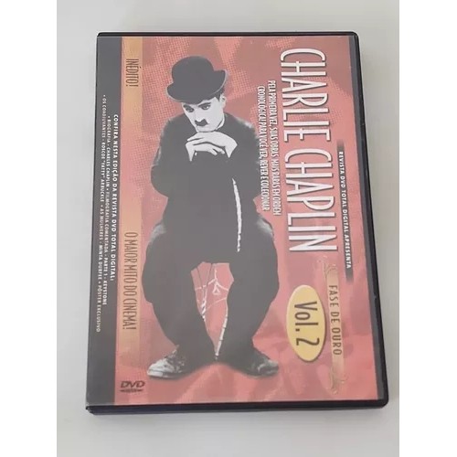 DVD: Charlie Chaplin: Fase de Ouro, Vol.2 editora Charles Chaplin