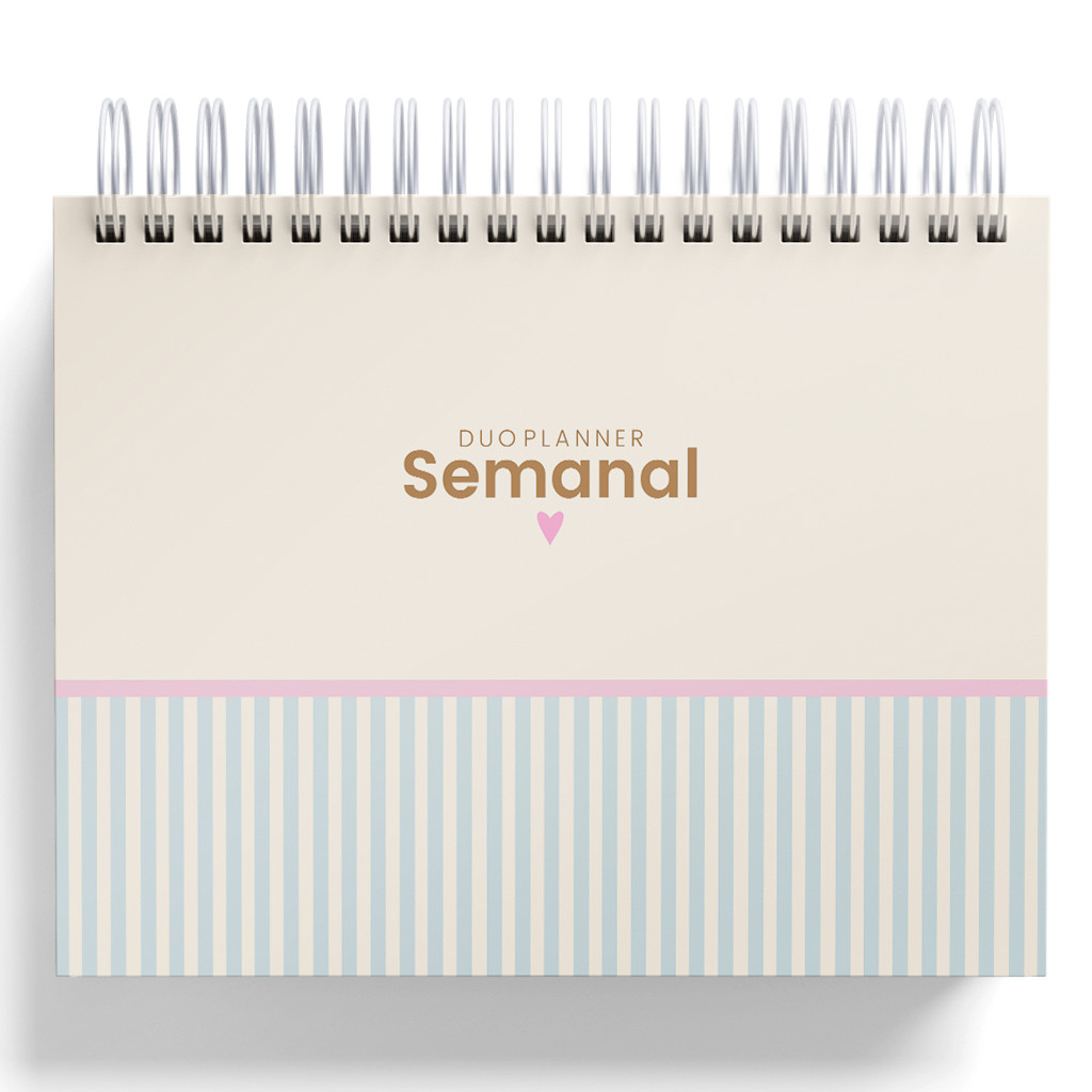 Planner Semanal Duo Encadernado A5 em Oferta na Shopee