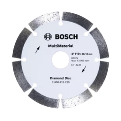 Disco Diamantado 110mm Bosch MultiMaterial Segmentado