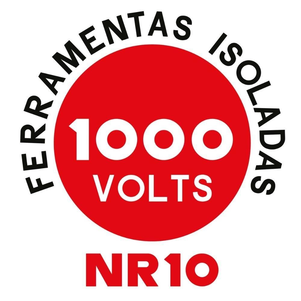 Alicate Bico Meia Cana 8 Pol. Isolado 1000 V - Tramontina · foto 2