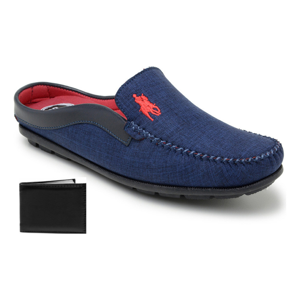 Sapato Masculino Mocassim Driver Dockside Carteira Brinde