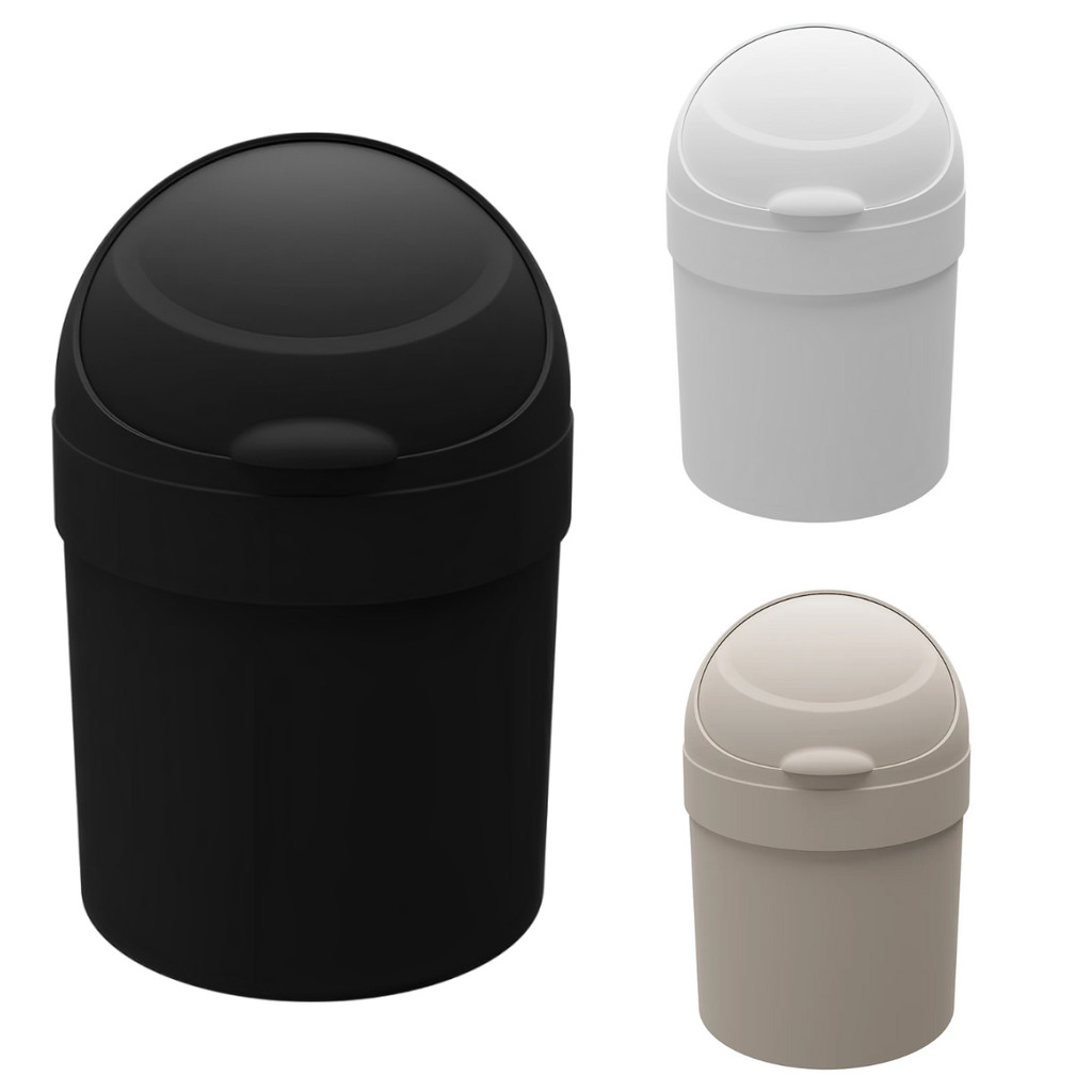 Cesto Multiuso com Tampa Basculante Lixeira 6 litros Astra em Oferta na Shopee