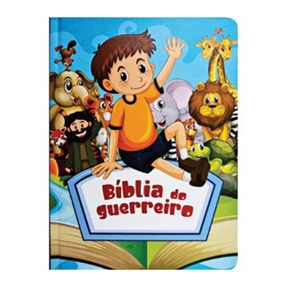 Bíblia do Guerreiro | Com Ilustrações | Capa Almofadada | Animais em Oferta na Shopee