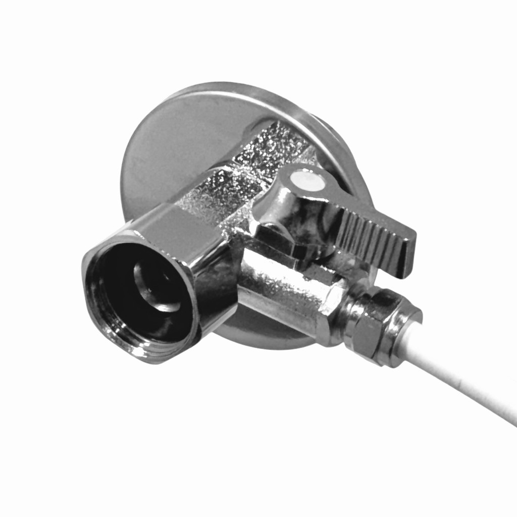 Adaptador P/ Filtro de água Entra1/4 C/ Registro Rosca 1/2 em Oferta na Shopee