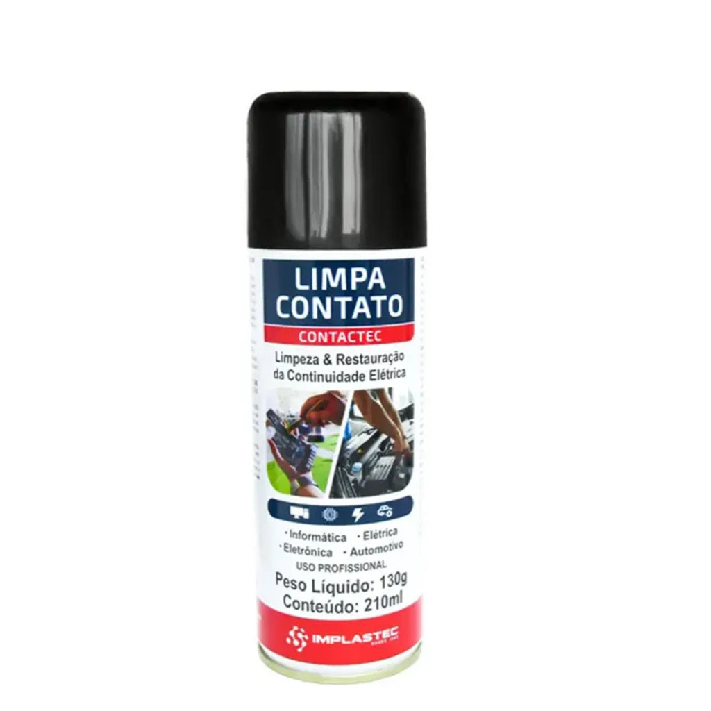 Limpa Contatos Eletrônicos Contactec 210ML Para Informática Eletrônica Elétrica e Automotivo - Spray