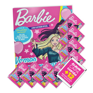 Barbie Vamos Comemorar: Álbum + 60 Figurinhas (12 Env) Oficial Panini em Oferta na Shopee