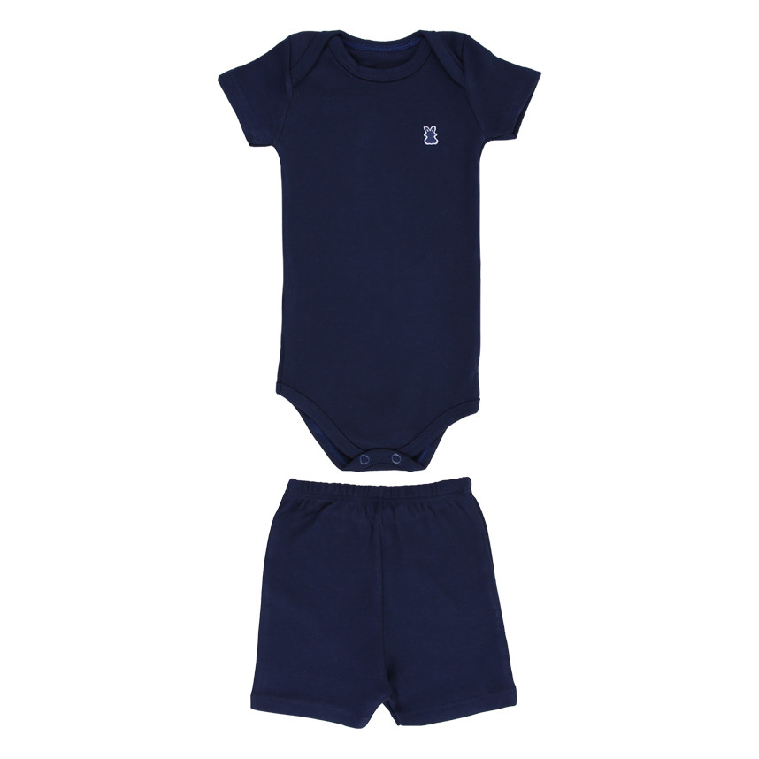 Conjunto Bebê Kiko Baby Timeless Com Body Manga Curta em Oferta na Shopee