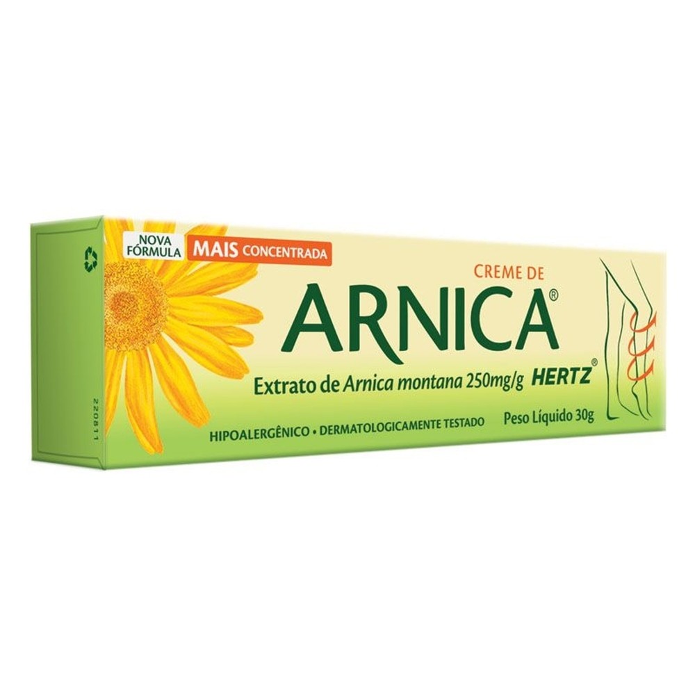 Arnica Creme Kley Hertz 30g em Oferta na Shopee