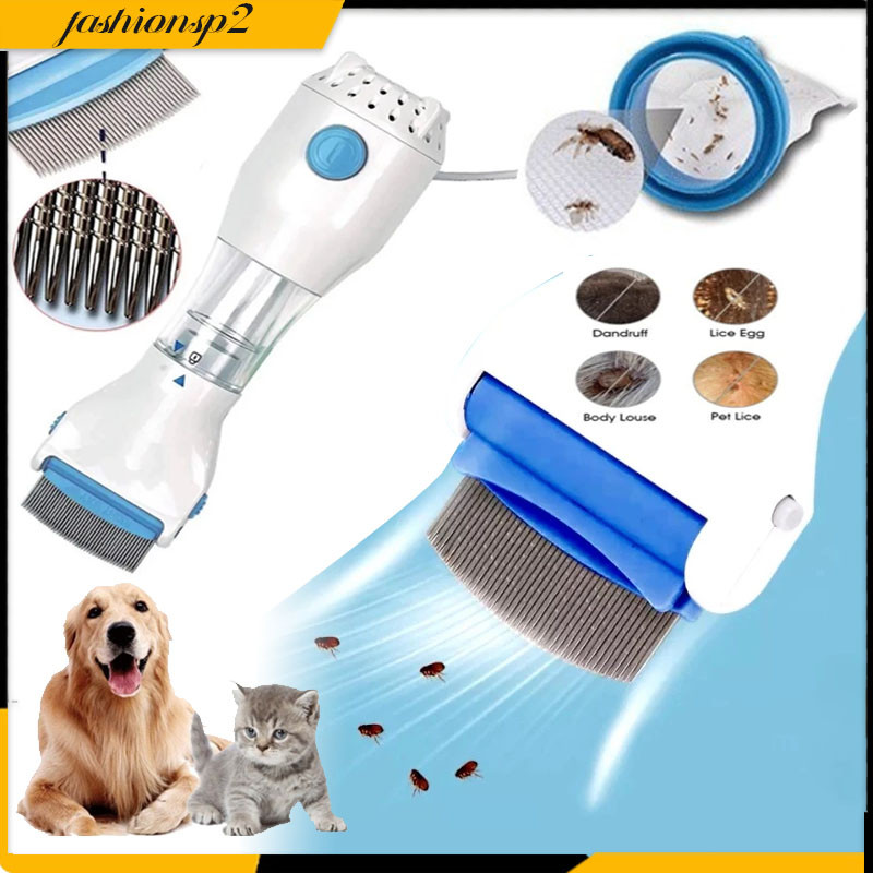 Pente De Piolho Eletrico / Elétrico Pente Removedor Piolho Cachorros Gatos E Criança El