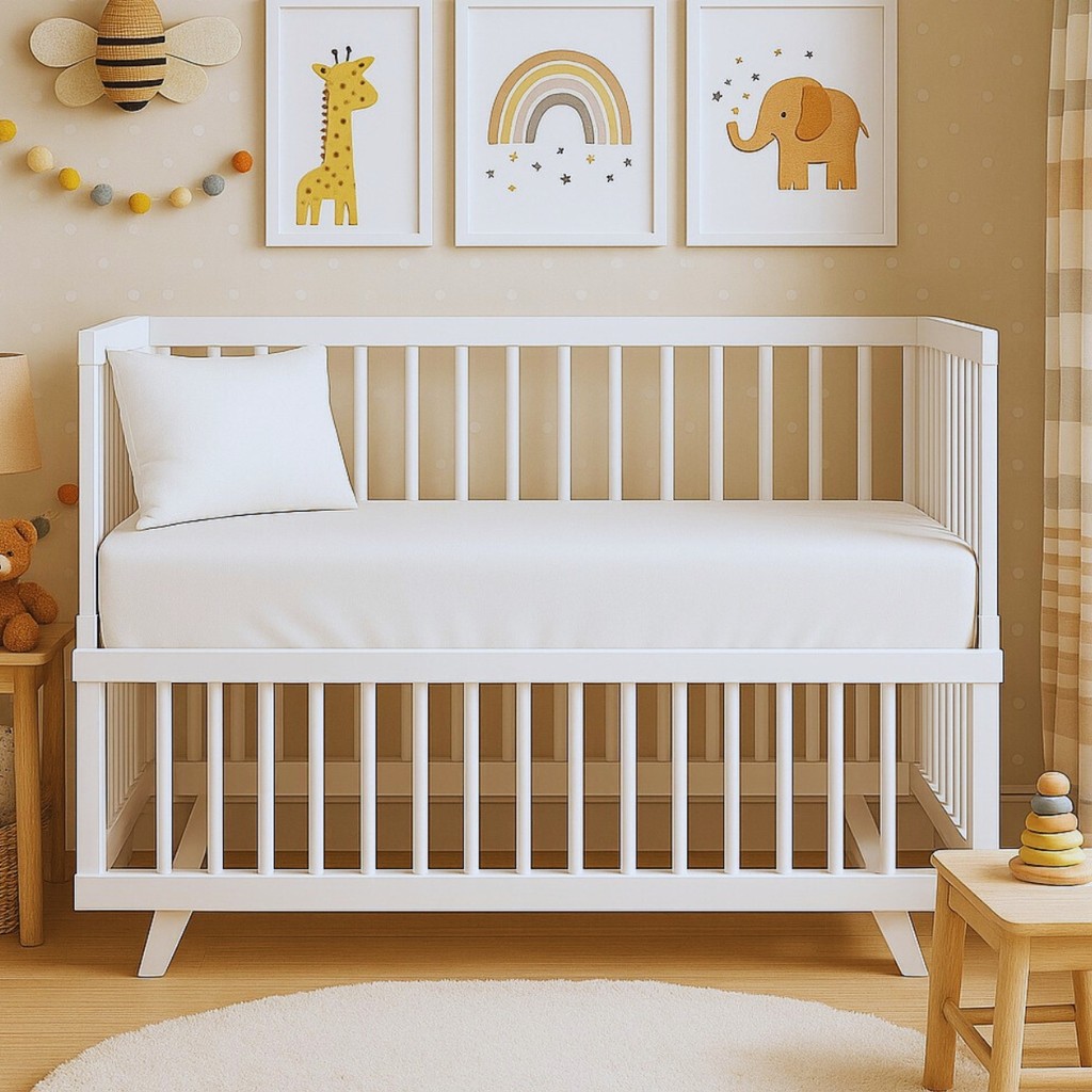 Jogo de Lençol para Berço 2 Pçs Algodão 200 Fios Bebê Padrão Americano Nacional em Oferta na Shopee