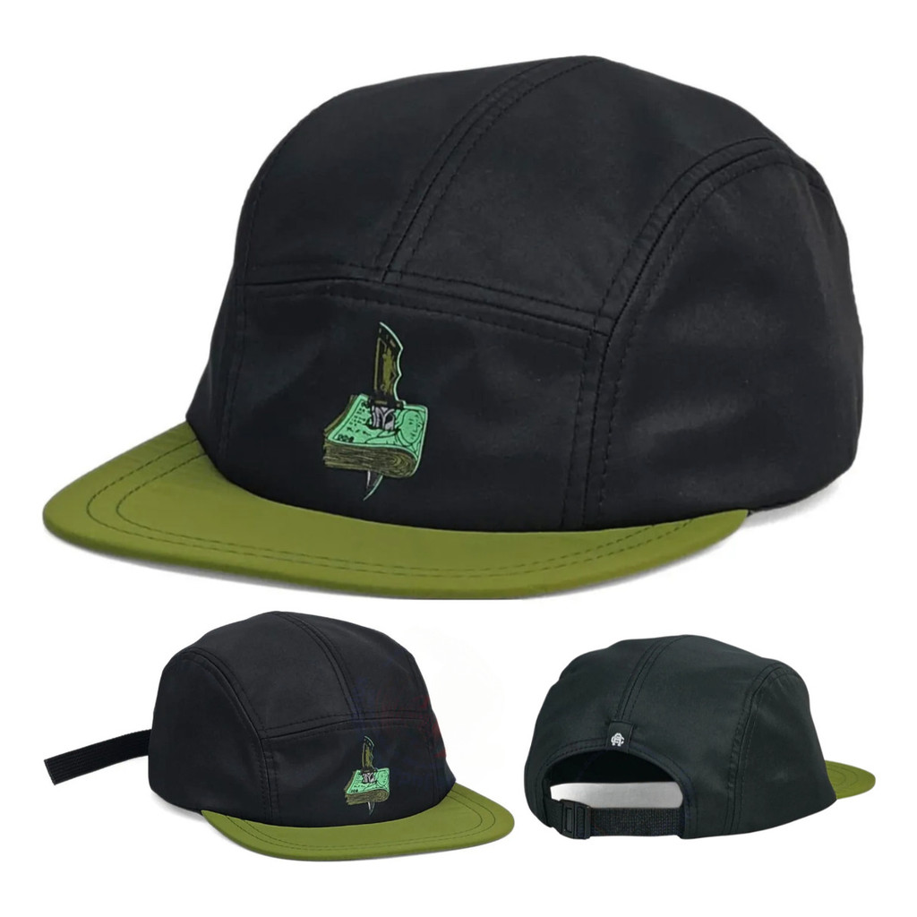 Boné Five 5 Panel - Dollar Knife: Streetwear Anthco Aba Reta