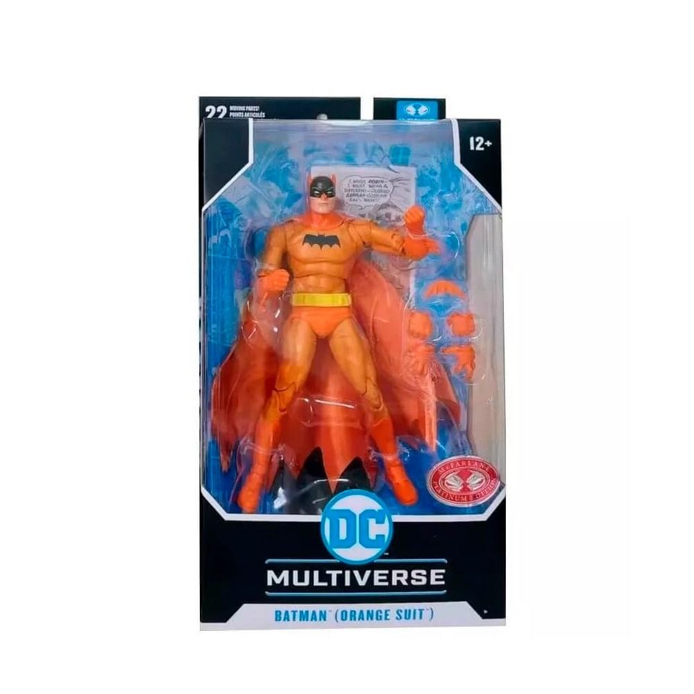 Figura Batman Orange Suit DC Comics - 7" Scale - McFarlane em Oferta na Shopee