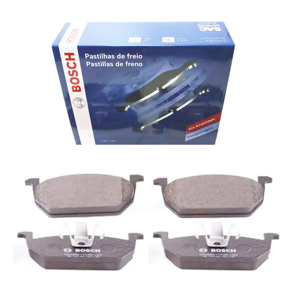 Pastilha Freio Dianteira Bosch T-cross 1.0 1.4 Tsi
