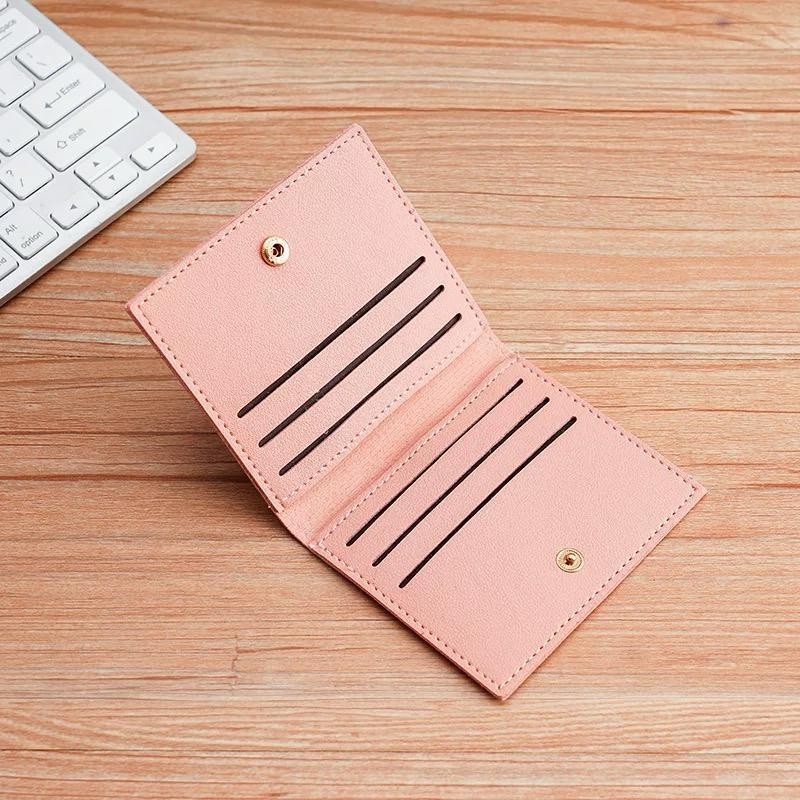 Porta-cartões Unissex Minimalista Ultrafino e Dobrável com Vários Compartimentos para Cartões D475 JZ