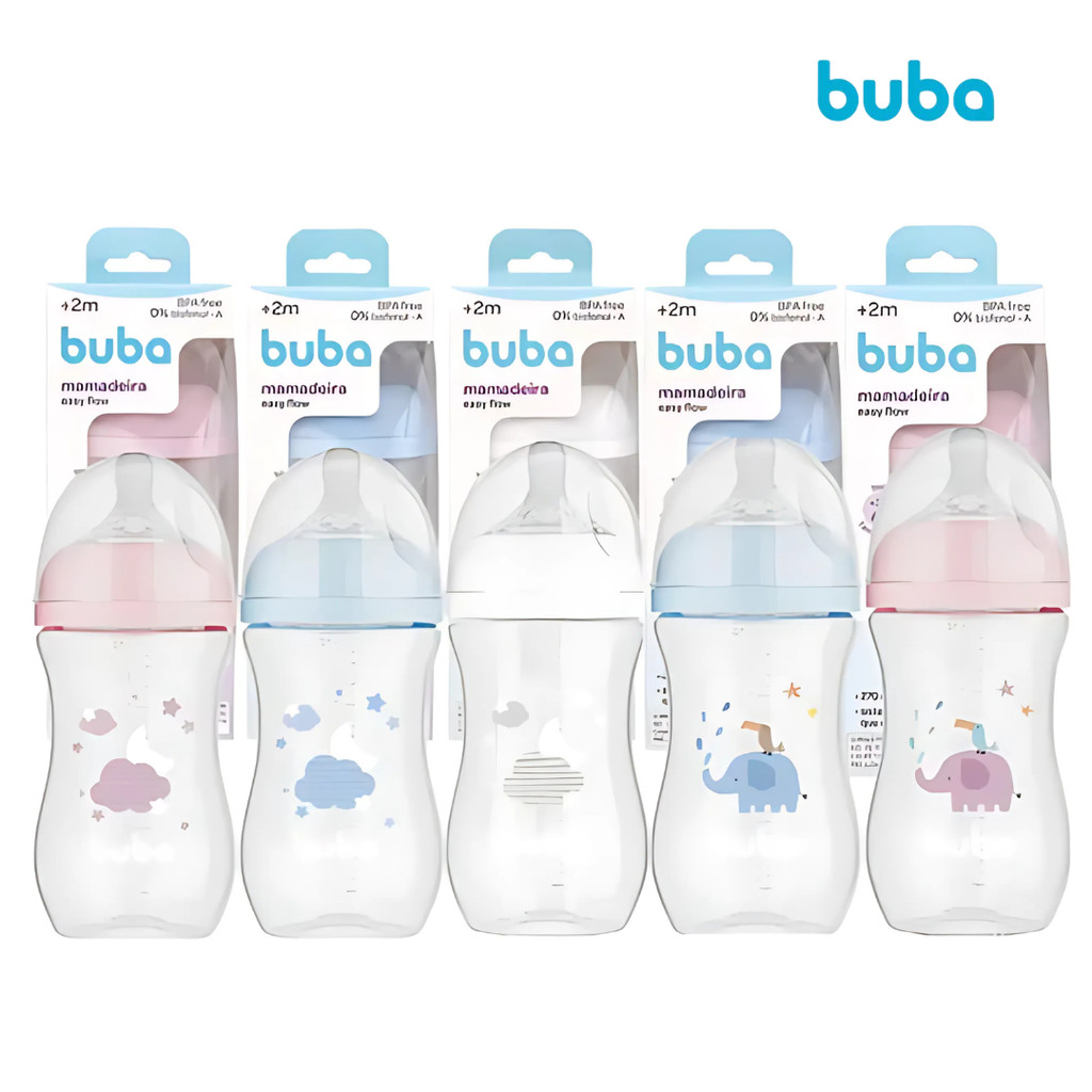 Buba Mamadeira Easy Flow em Oferta na Shopee