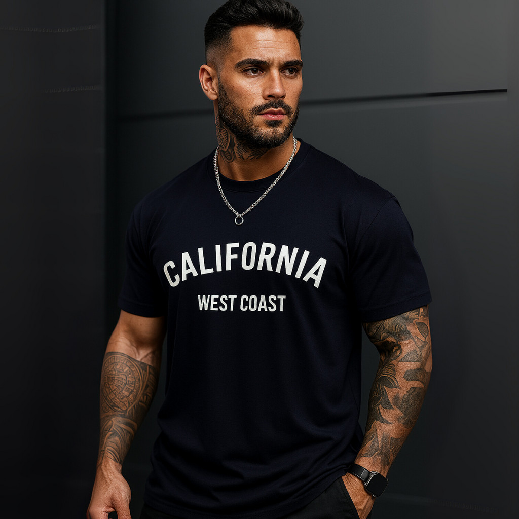 Camiseta Oversized Streetwear Unissex California