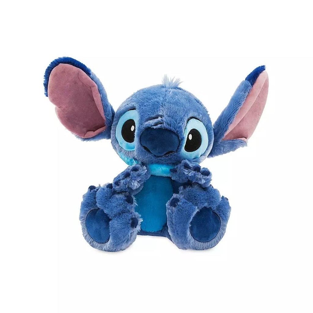 Pelúcia Lilo e Stitch - Stitch - Big Feet - Disney - Original - 30 cm - Fun - Mom & Baby