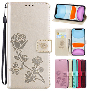 Capa De Telefone Carteira De Couro Para Motorola G86 G56 Porta Cartão Magnética Flip em Oferta na Shopee