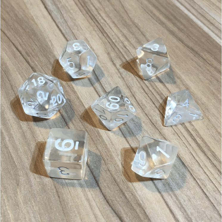 Conjunto de Dados - Translucido - Cristalino em Oferta na Shopee