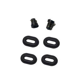 Kit De Fixação Da Tampa Lateral Cg 125 83/94 Pino Borracha