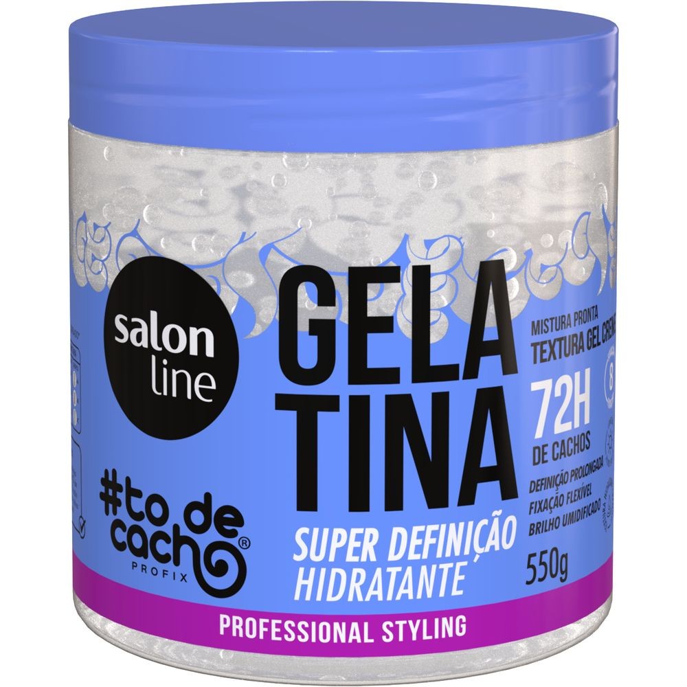 Gelatina Salon Line #Todecacho Hidratação Cremosa 550g - Beauty