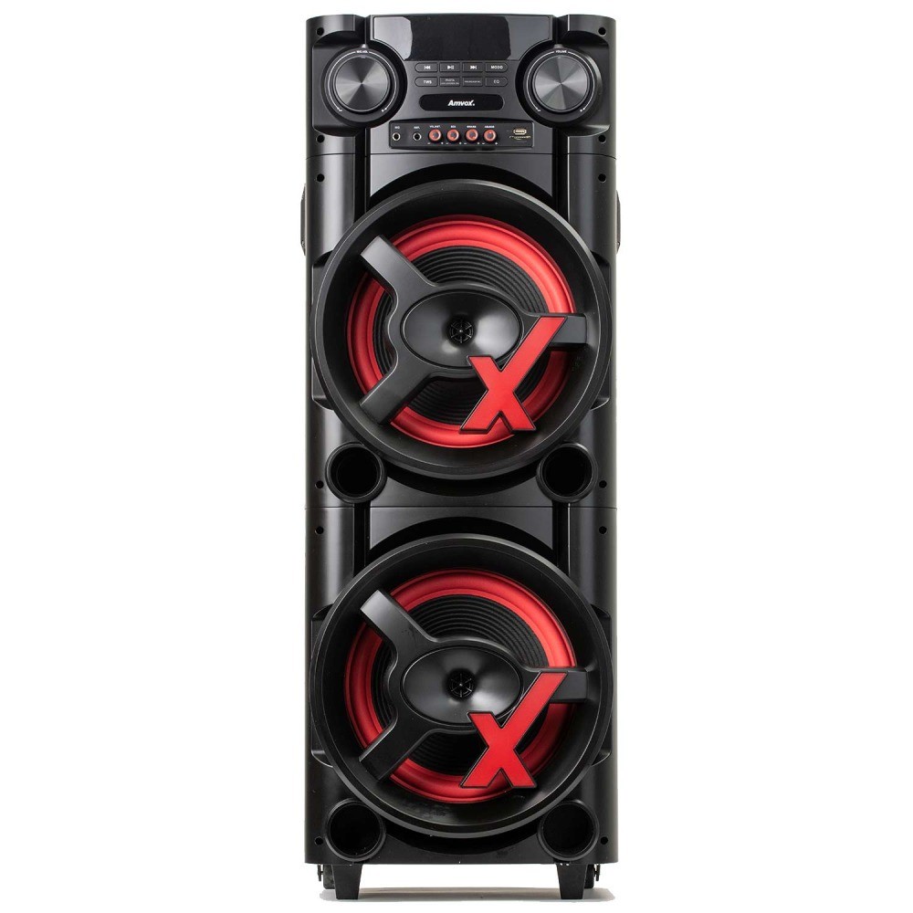 Caixa de som amplificada 1900W RMS - ACA 1900 New X - Amvox - Audio
