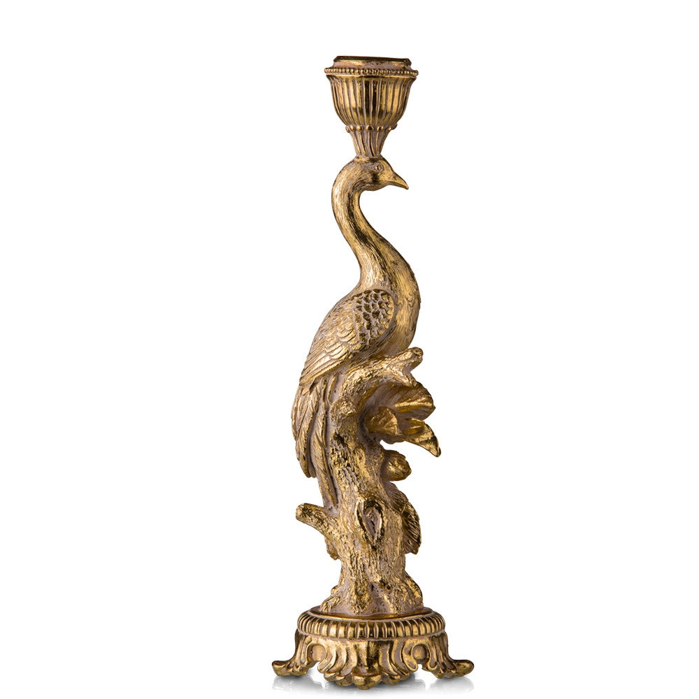 Castiçal Pavão Up Home - UD358 em Oferta na Shopee