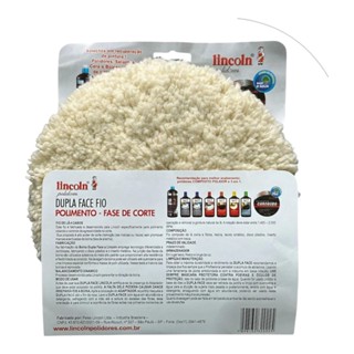 Boina Dupla Face Fio 8 Fase Corte Branca Polimento Lincoln em Oferta na Shopee