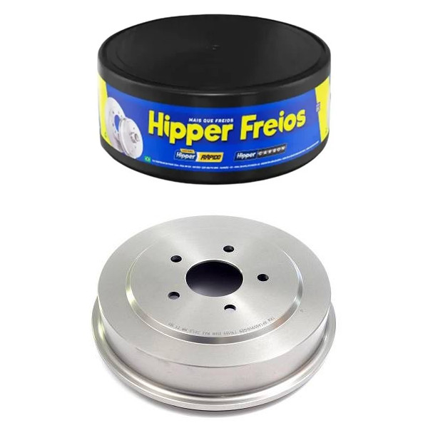 Tambor de Freio Traseiro S10 2.2 2.4 Hipper Freios em Oferta na Shopee