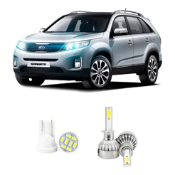 Lampada Led Farol Baixo Kia Sorento 2014 A 2015 20000lm
