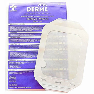 Kit 10 Curativo Filme Transparente 10x12 Vitalderme Estéril Fixação Cateter em Oferta na Shopee