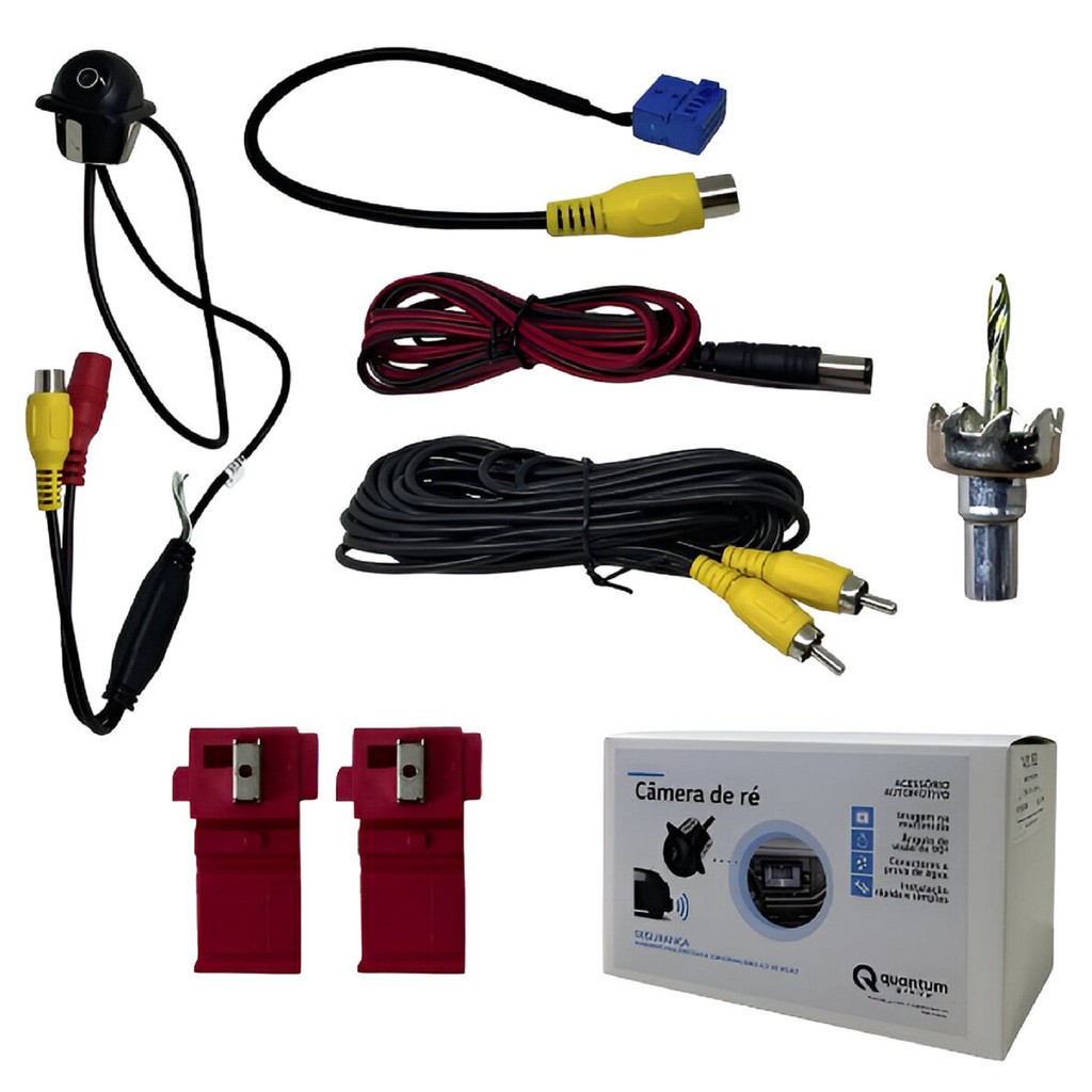 Kit Câmera de Ré Volkswagen Polo Track 2023 a 2026 1.0 Flex — imagem 2 de 2