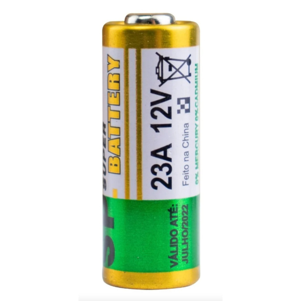 KIT 10 PilhaS Para Controle De Portão 12v 23A Cartela Campainha Nova Pronta Entrega