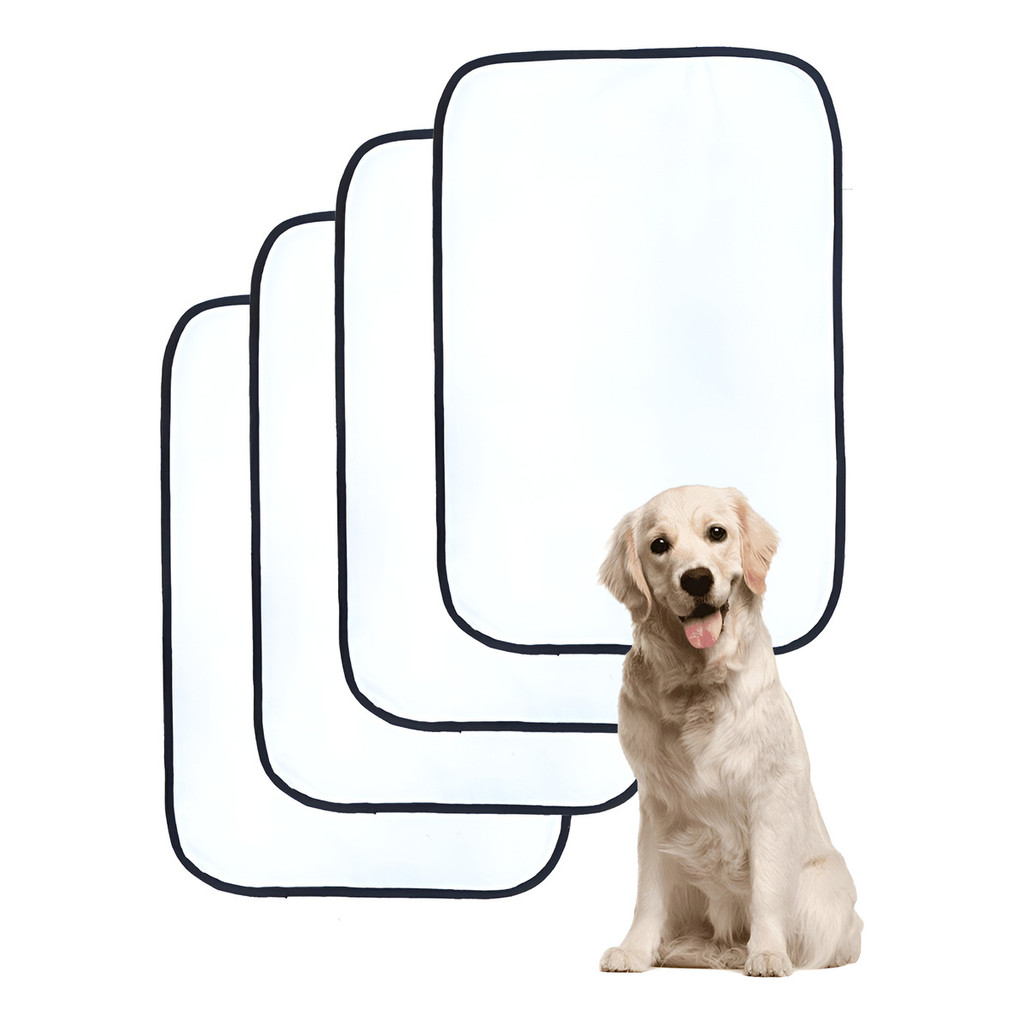 Kit 4x Tapete Higiênico Lavável Para Cães 100x70cm
